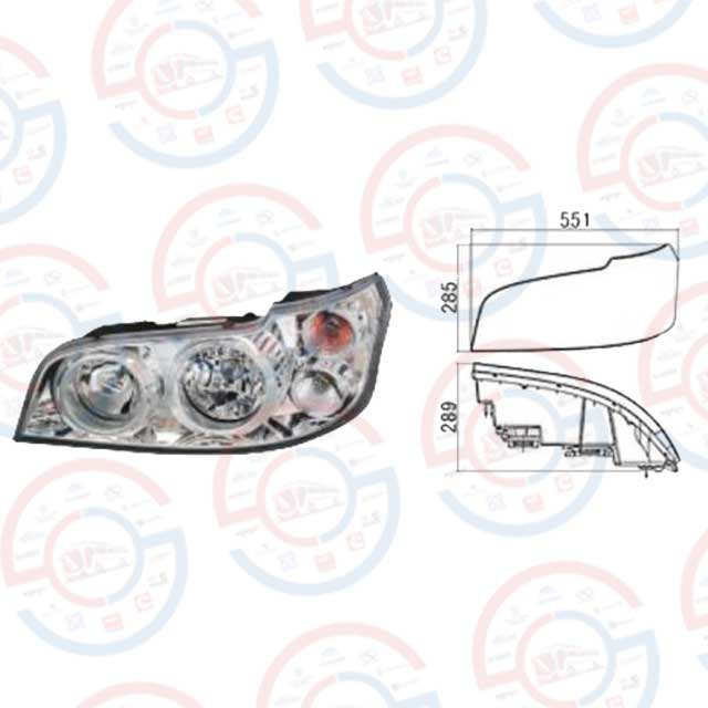 Yutong-Bus-Parts-Front-Headlight-4121-00160